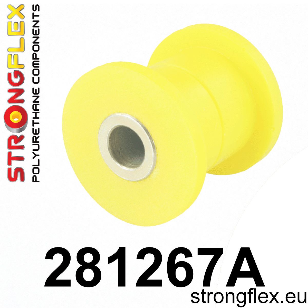 Bucsa poliuretan Strongflex brat inferior suspensie spate SPORT - Nissan Silvia / 200SX, Skyline - 281267A