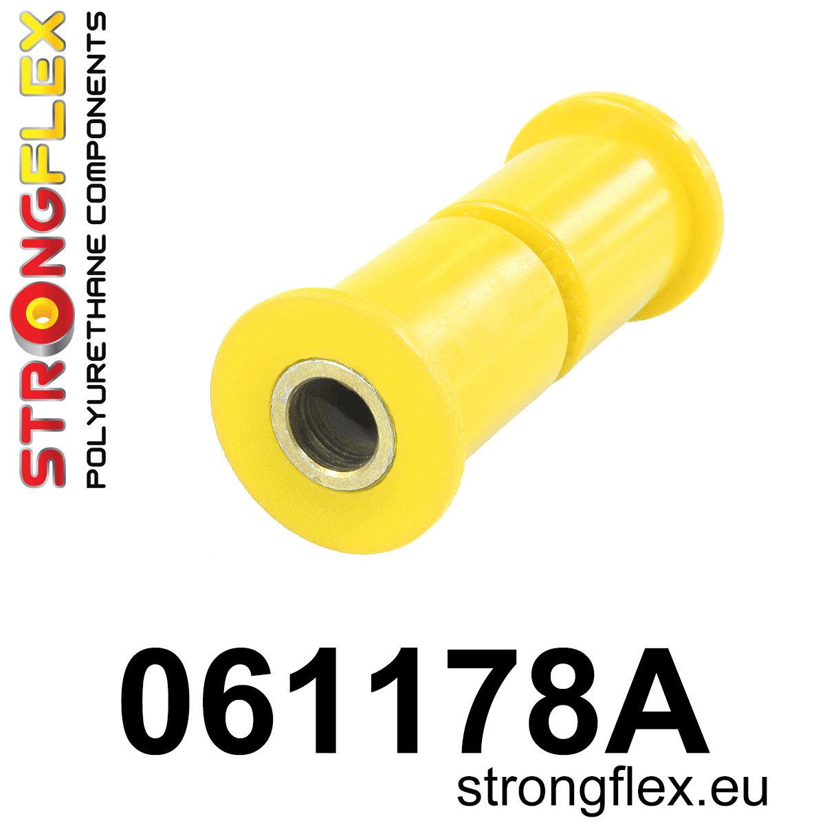 Piesa poliuretan Strongflex - posterioara shackle leaf spring - superioara Bucsa SPORT - Fiat 125P 1300/1500 - 061178A