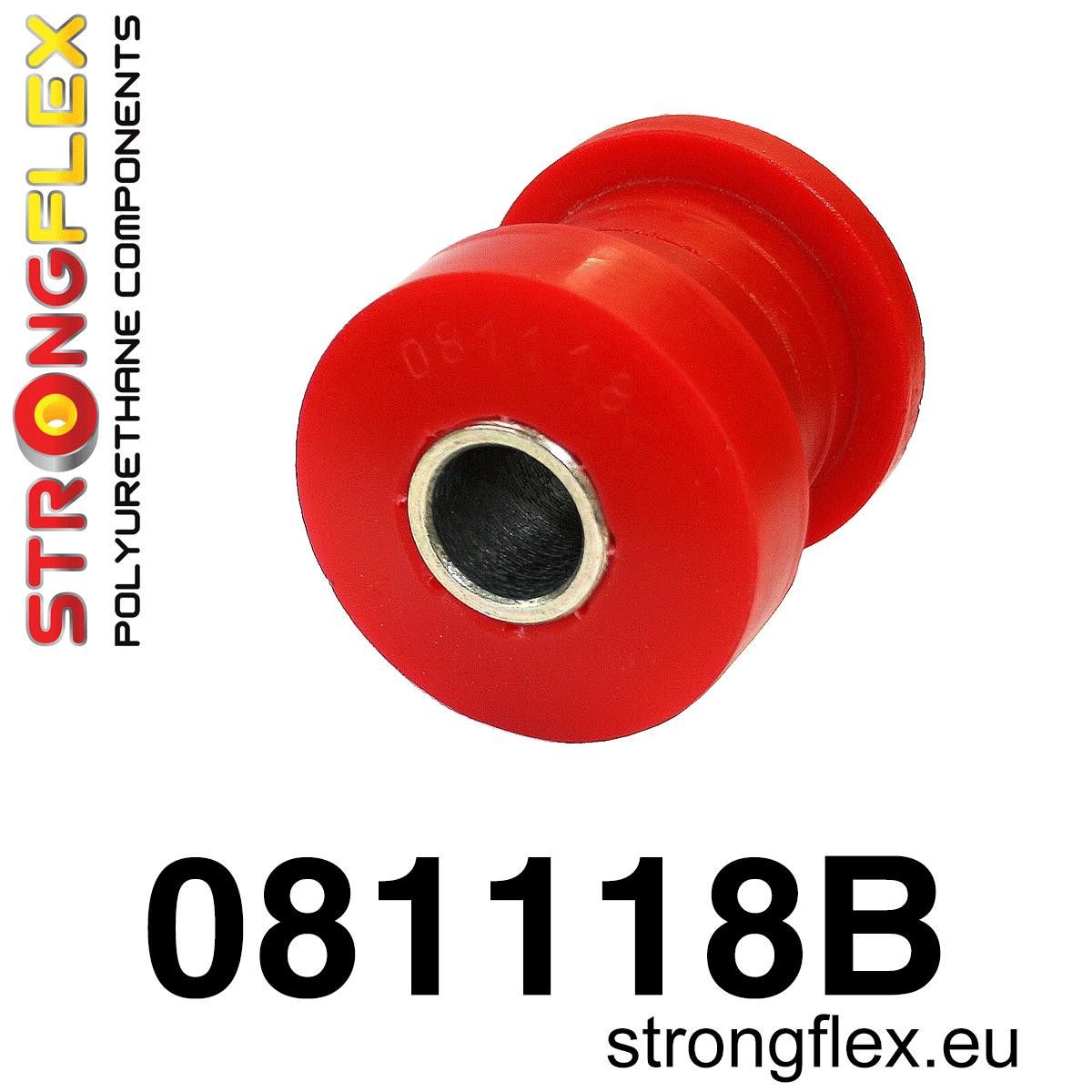 Brat cu bucse poliuretan Strongflex inferior fata posterioara Bucsa - Honda Civic, Integra - 081118B