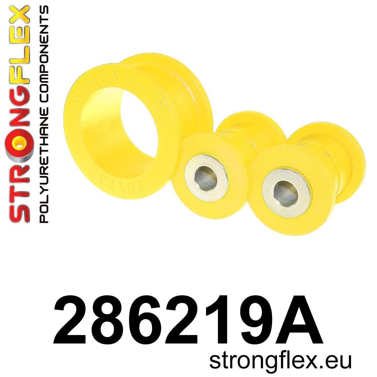 Kit bucse poliuretan Strongflex prindere caseta de directie SPORT - Nissan 350Z, Skyline - 286219A