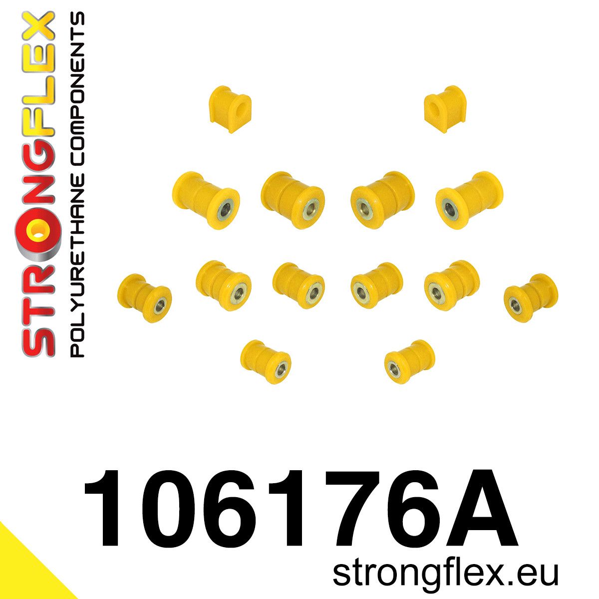 Kit bucse poliuretan Strongflex suspensie spate SPORT - Mazda RX-8 - 106176A