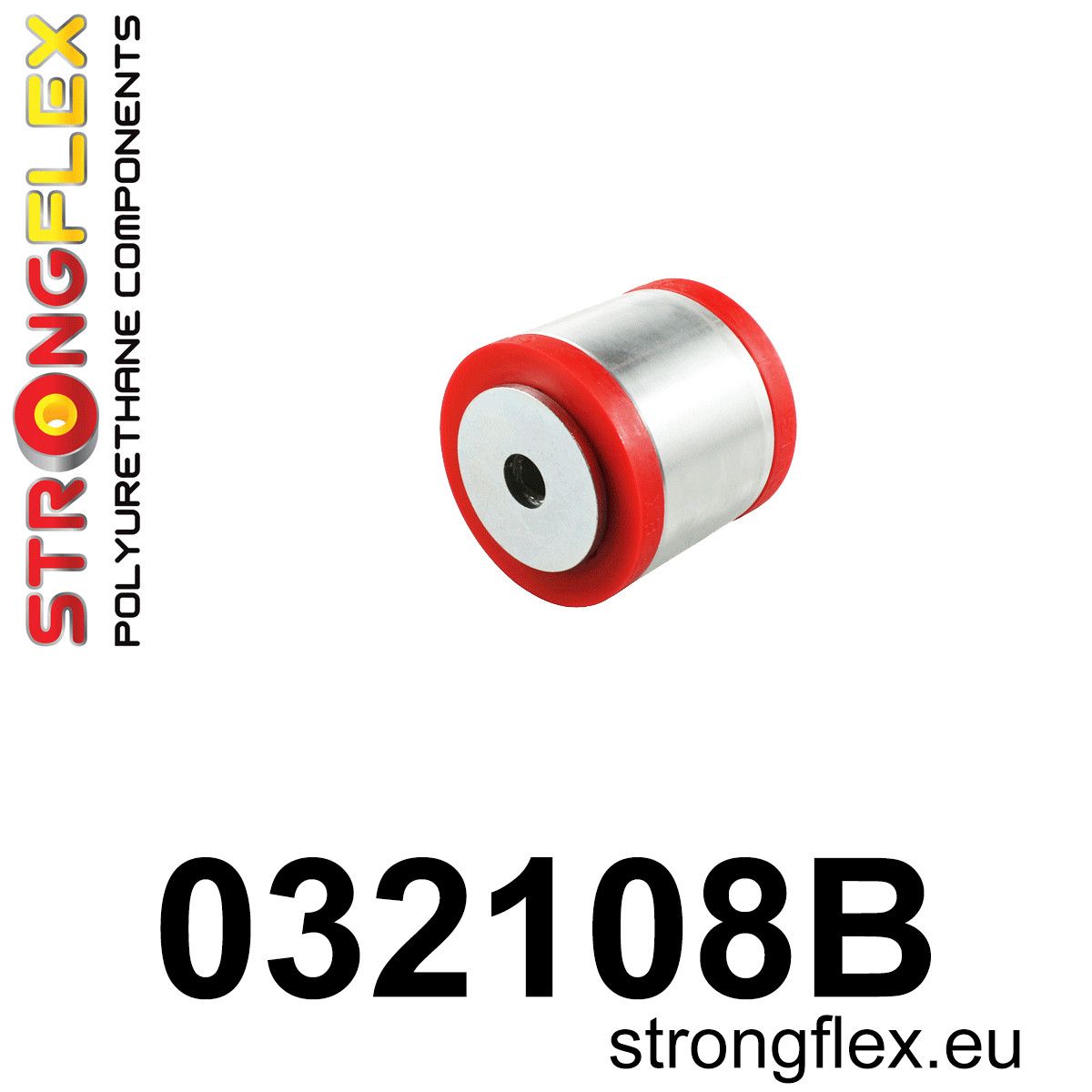 Bucsa poliuretan Strongflex frontala prindere diferential spate - BMW Seria 1, Seria 2 - 032108B