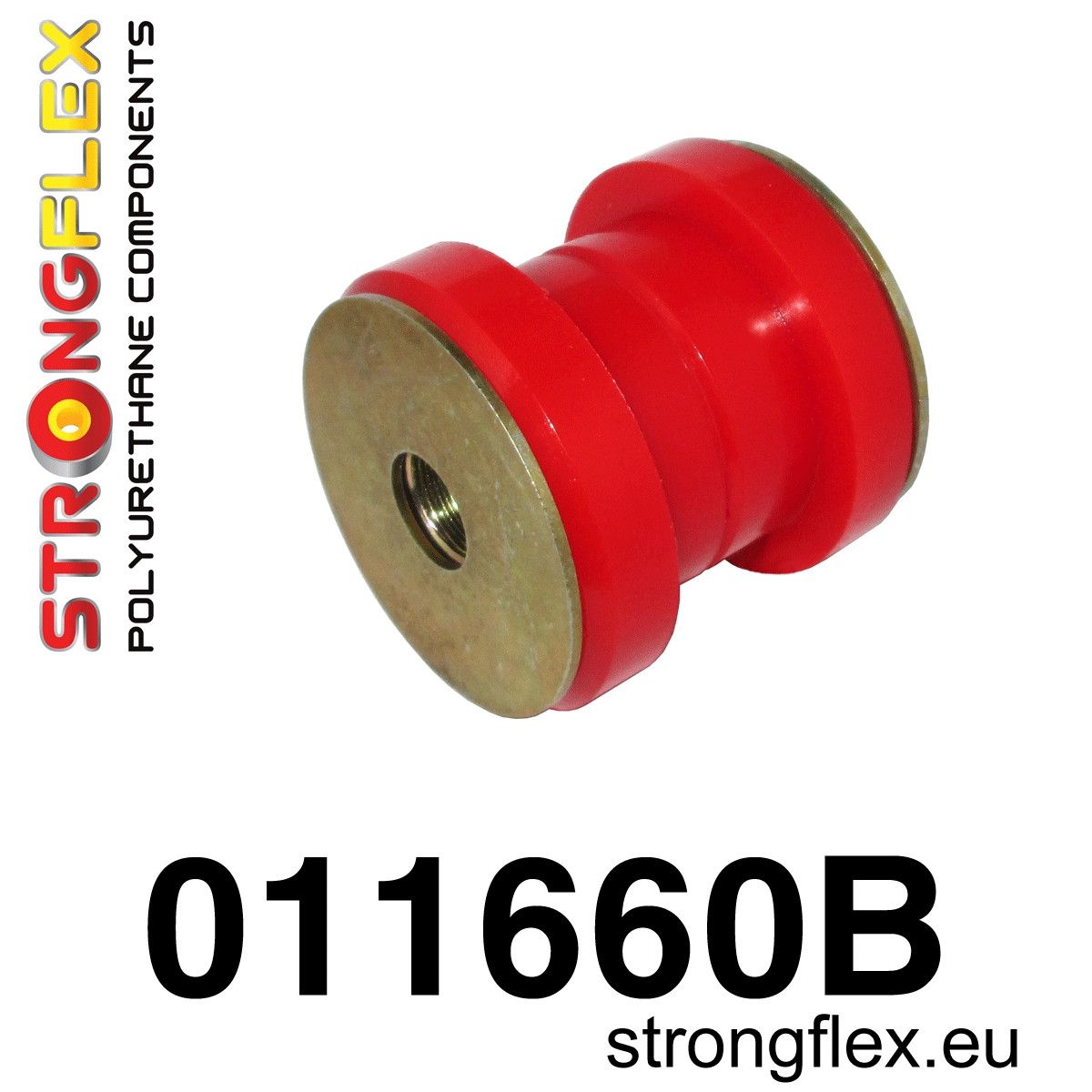 Piesa poliuretan Strongflex - posterioara inferioara swing brat exterioara Bucsa - Alfa Romeo GTV, Spider - 011660B