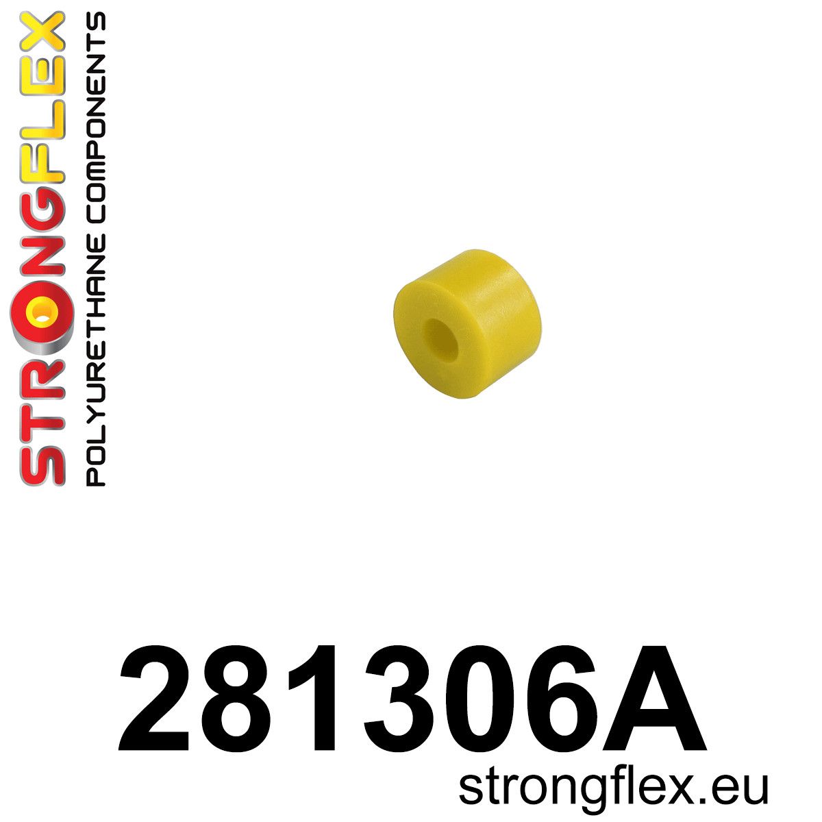 Piesa poliuretan Strongflex - Anti roll bar link Bucsa SPORT - Nissan Sunny / Pulsar / Sentra / Sabre - 281306A