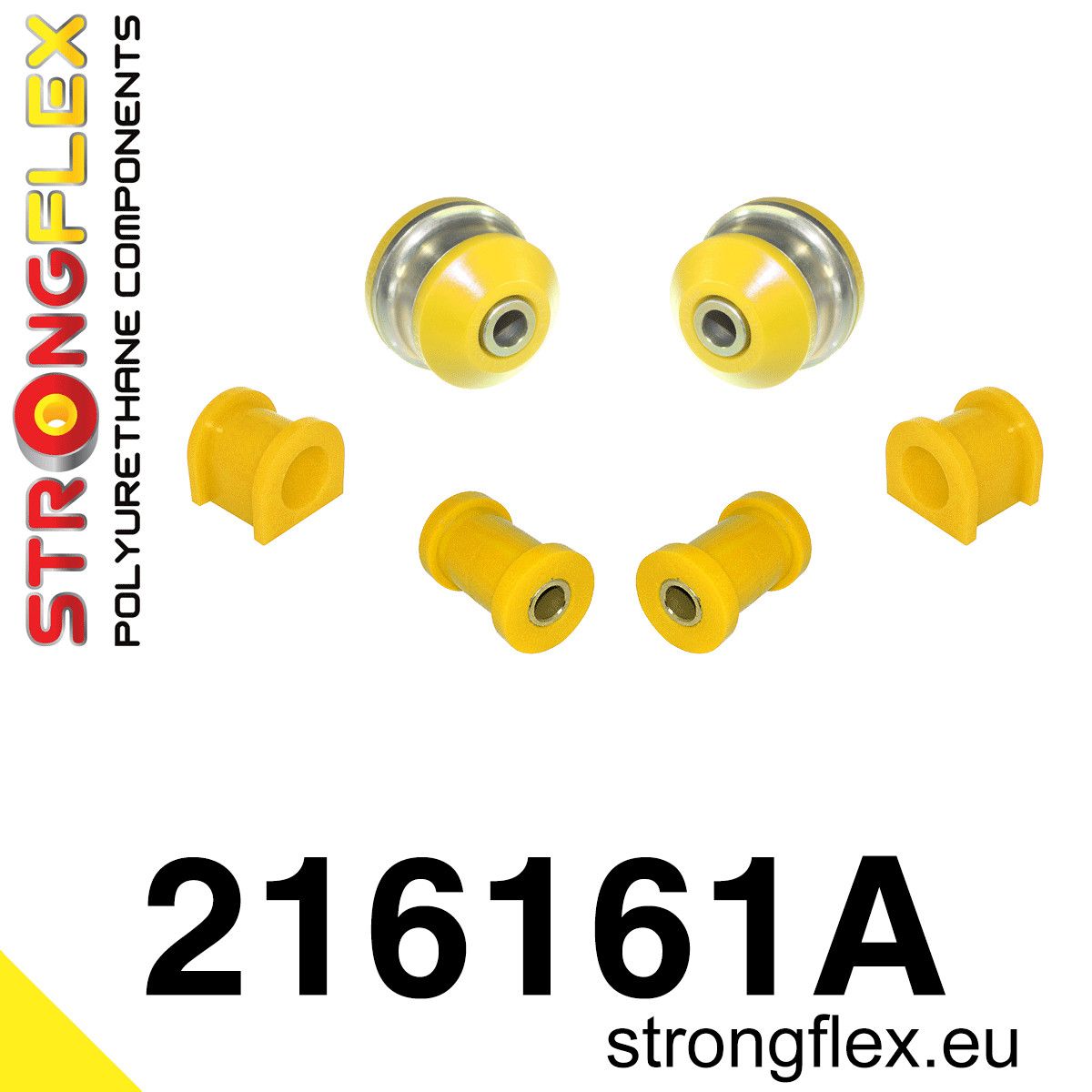 Kit bucse poliuretan Strongflex suspensie fata SPORT - Toyota Celica - 216161A