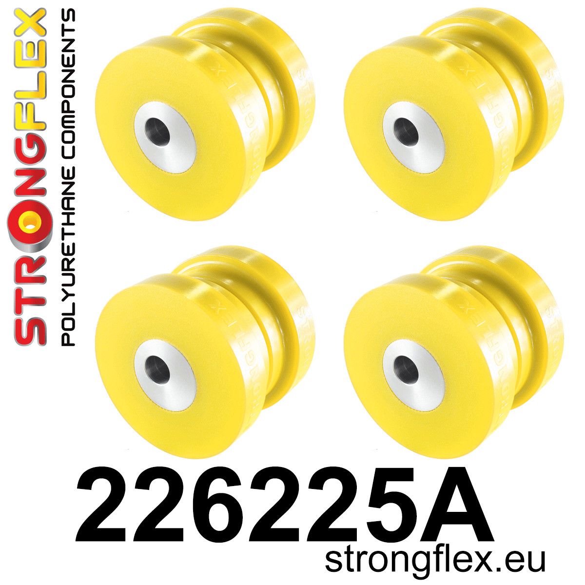 Kit bucse poliuretan Strongflex subcadru spate SPORT - Volkswagen Passat - 226225A