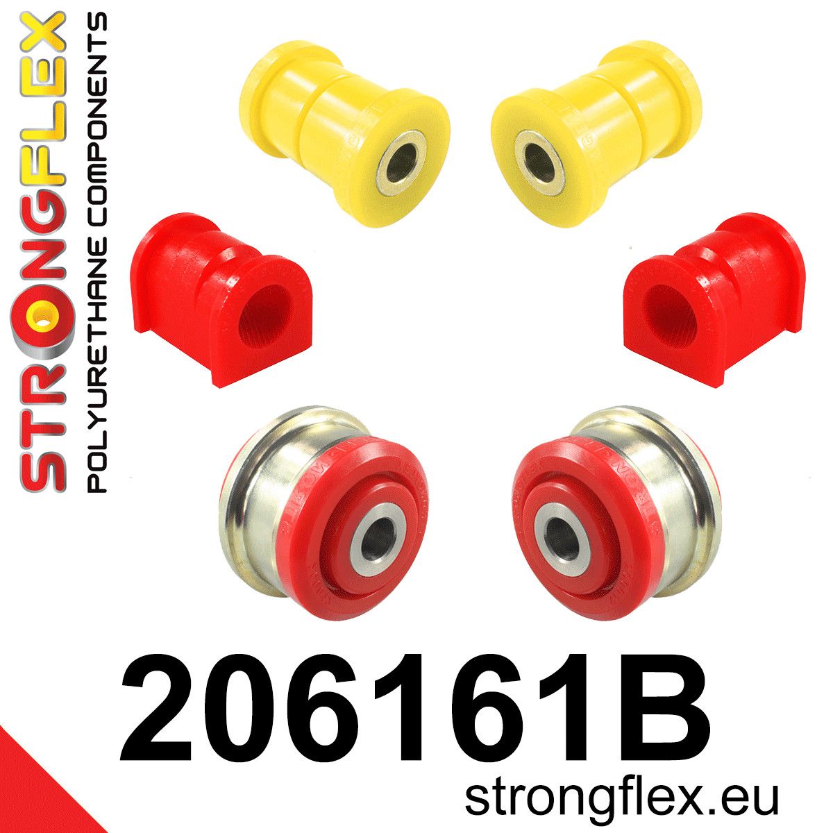 Kit bucse poliuretan Strongflex suspensie fata - Suzuki Vitara - 206161B
