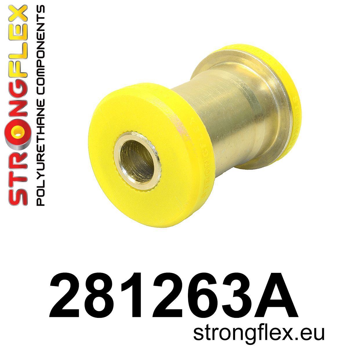 Piesa poliuretan Strongflex - frontala interioara track control Bucsa brat suspensie 34mm SPORT - Nissan Silvia / 200SX, Skyline - 281263A