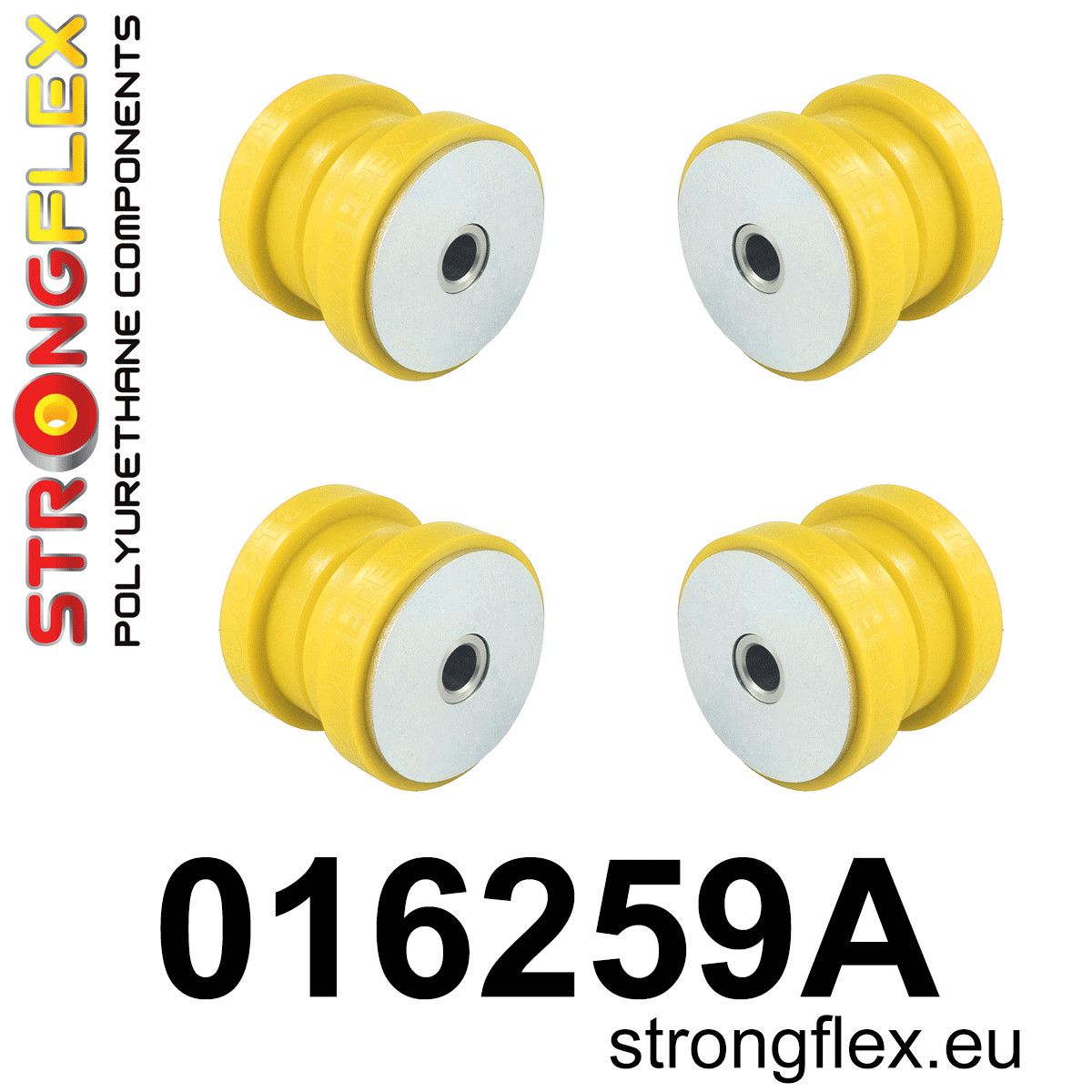 Kit bucse poliuretan Strongflex subcadru spate SPORT - Alfa Romeo 166 - 016259A