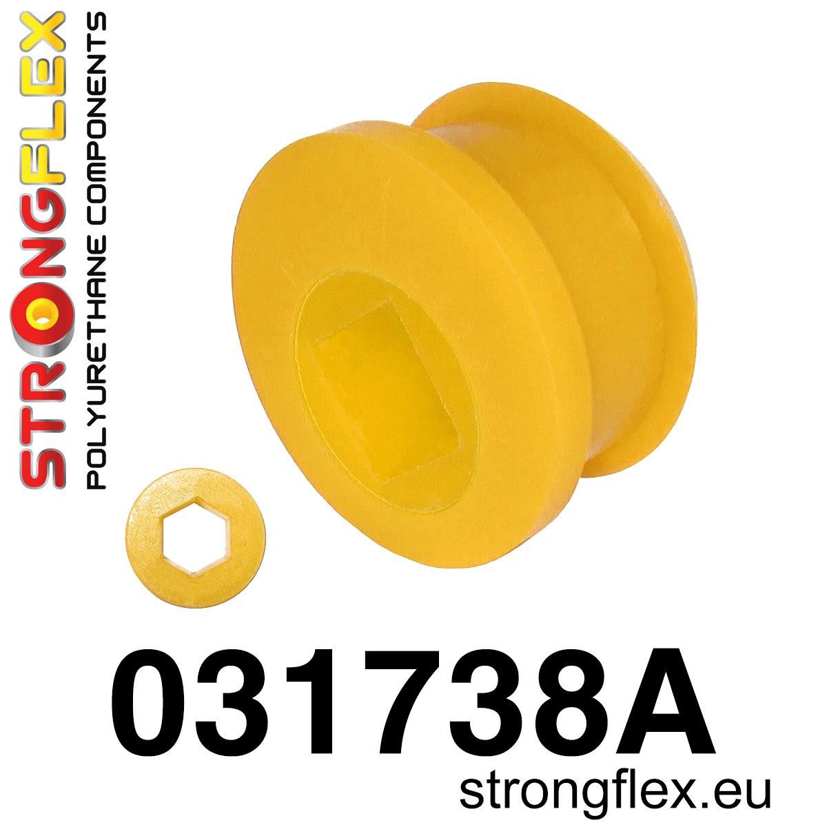 Bucsa poliuretan Strongflex brat inferior fata eccentric (E46 wishbone) SPORT - BMW Seria 3 - 031738A