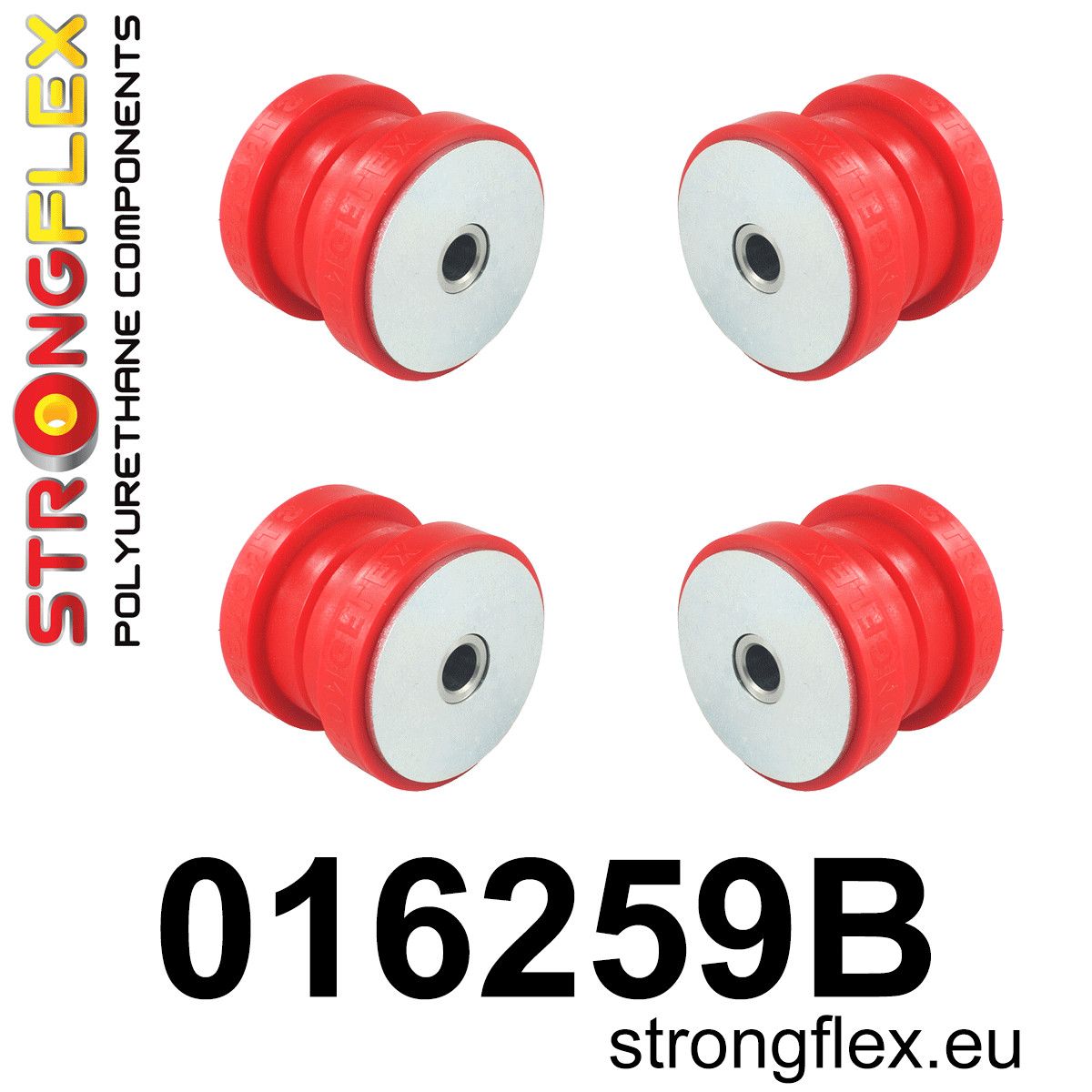 Kit bucse poliuretan Strongflex subcadru spate - Alfa Romeo 166 - 016259B