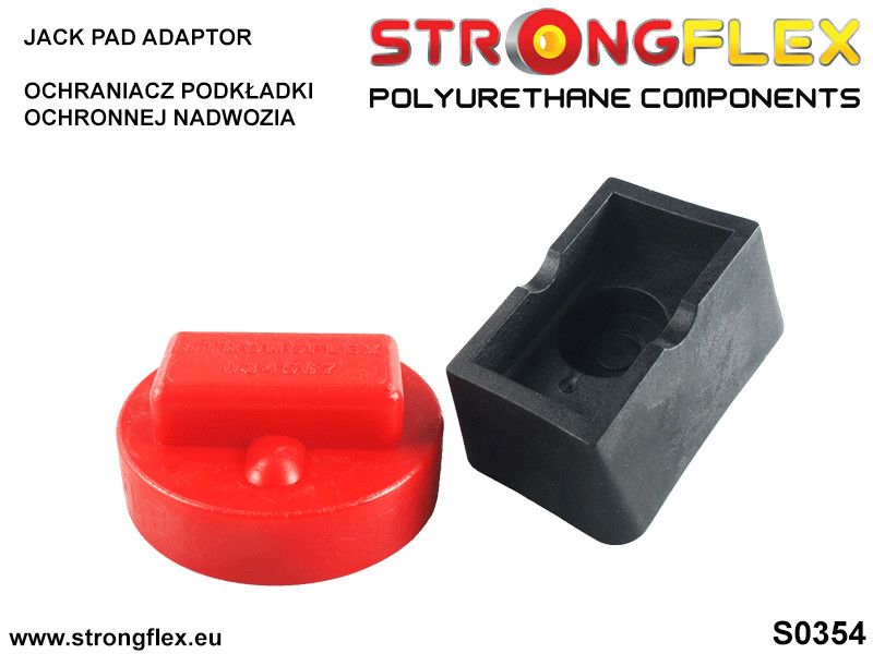Piesa poliuretan Strongflex - Adaptor cric / elevator - BMW Seria 1, Seria 2, Seria 3, Seria 4, Seria 5, Seria 6, Z4 - 034567B