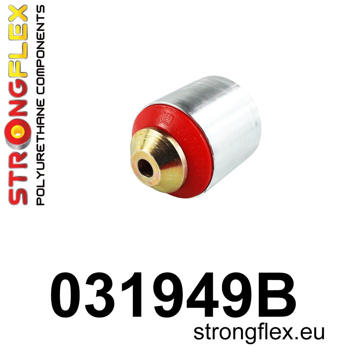 Bucsa poliuretan Strongflex frontala suspensie fata - BMW Seria 1, Seria 2, Seria 3, Seria 4 - 031949B