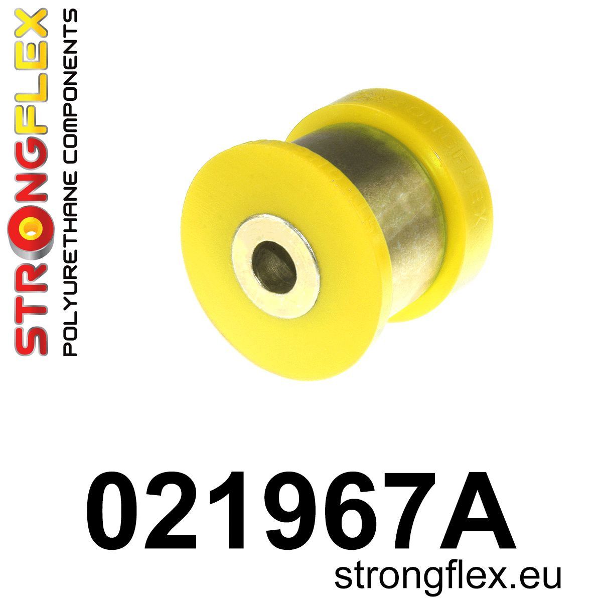 Brat cu bucse poliuretan Strongflex inferior spate - posterioara Bucsa SPORT - Audi A4 / S4 / RS4 - 021967A