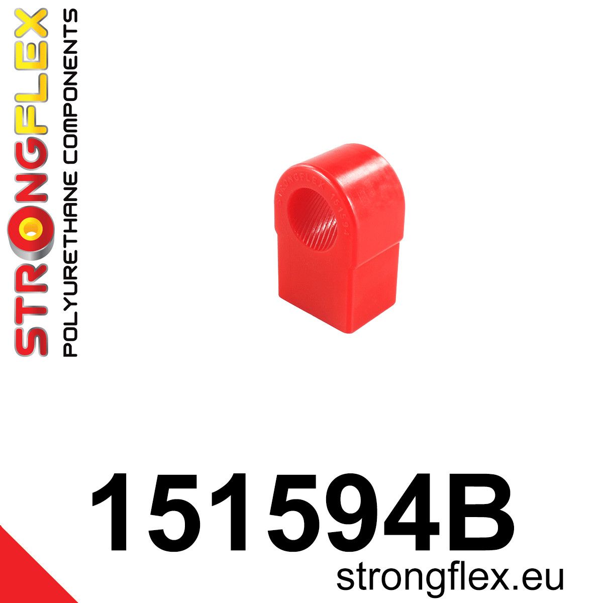 Bucsa poliuretan Strongflex bara stabilizatoare fata - Renault Clio - 151594B