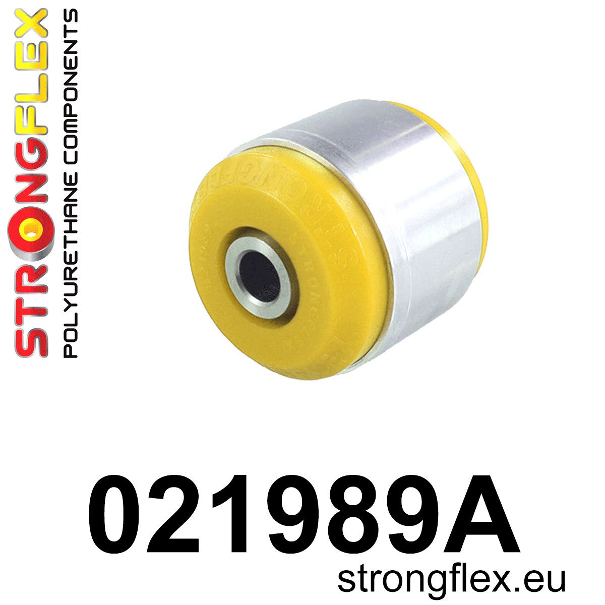 Brat cu bucse poliuretan Strongflex inferior spate - posterioara Bucsa SPORT - Audi 100 / S4 - 021989A