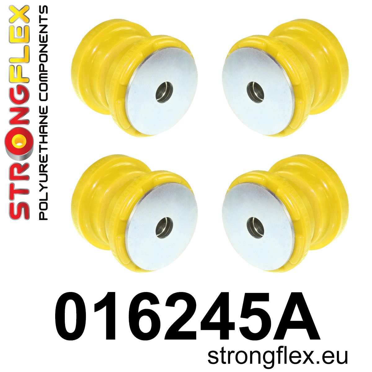 Kit bucse poliuretan Strongflex cadru punte spate SPORT - Alfa Romeo 159, Brera, Spider - 016245A