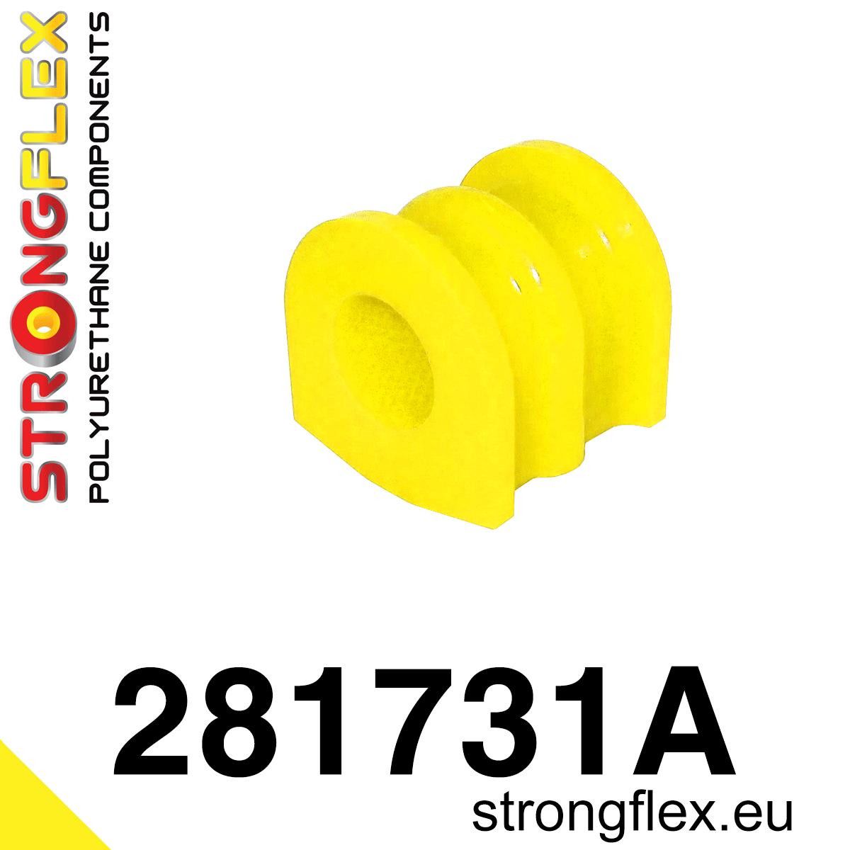 Bucsa poliuretan Strongflex bara stabilizatoare spate SPORT - Nissan 350Z, 370Z - 281731A