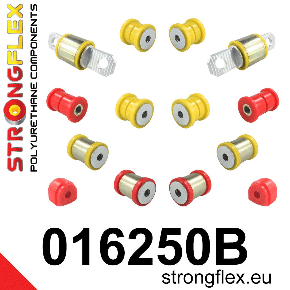 Kit bucse poliuretan Strongflex suspensie spate - Alfa Romeo Giulietta - 016250B