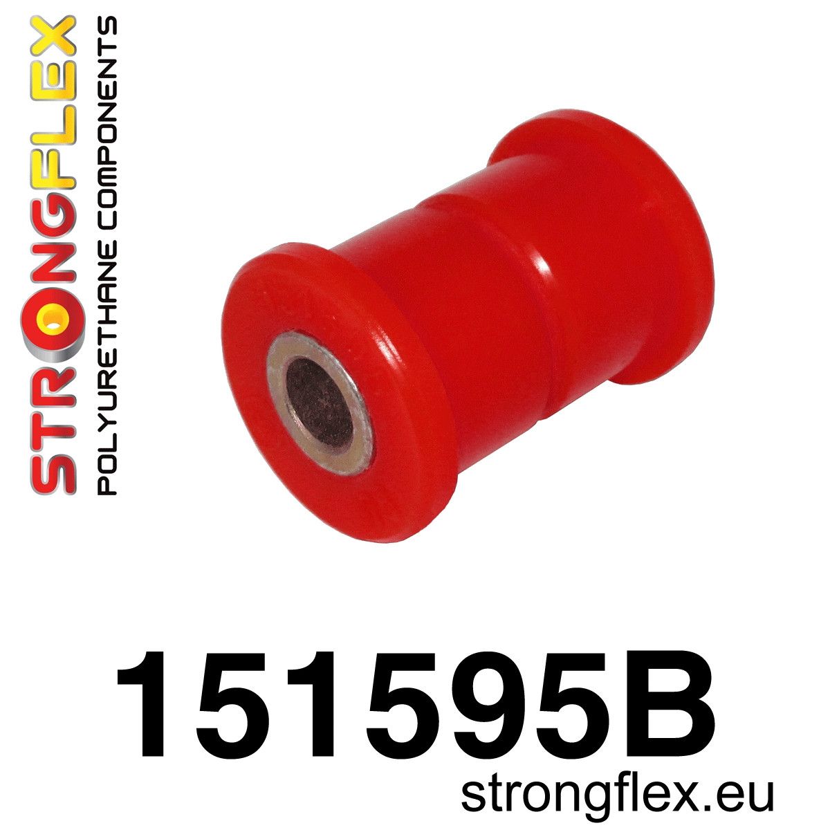 Bucsa poliuretan Strongflex frontala brat suspensie fata - Renault Clio - 151595B
