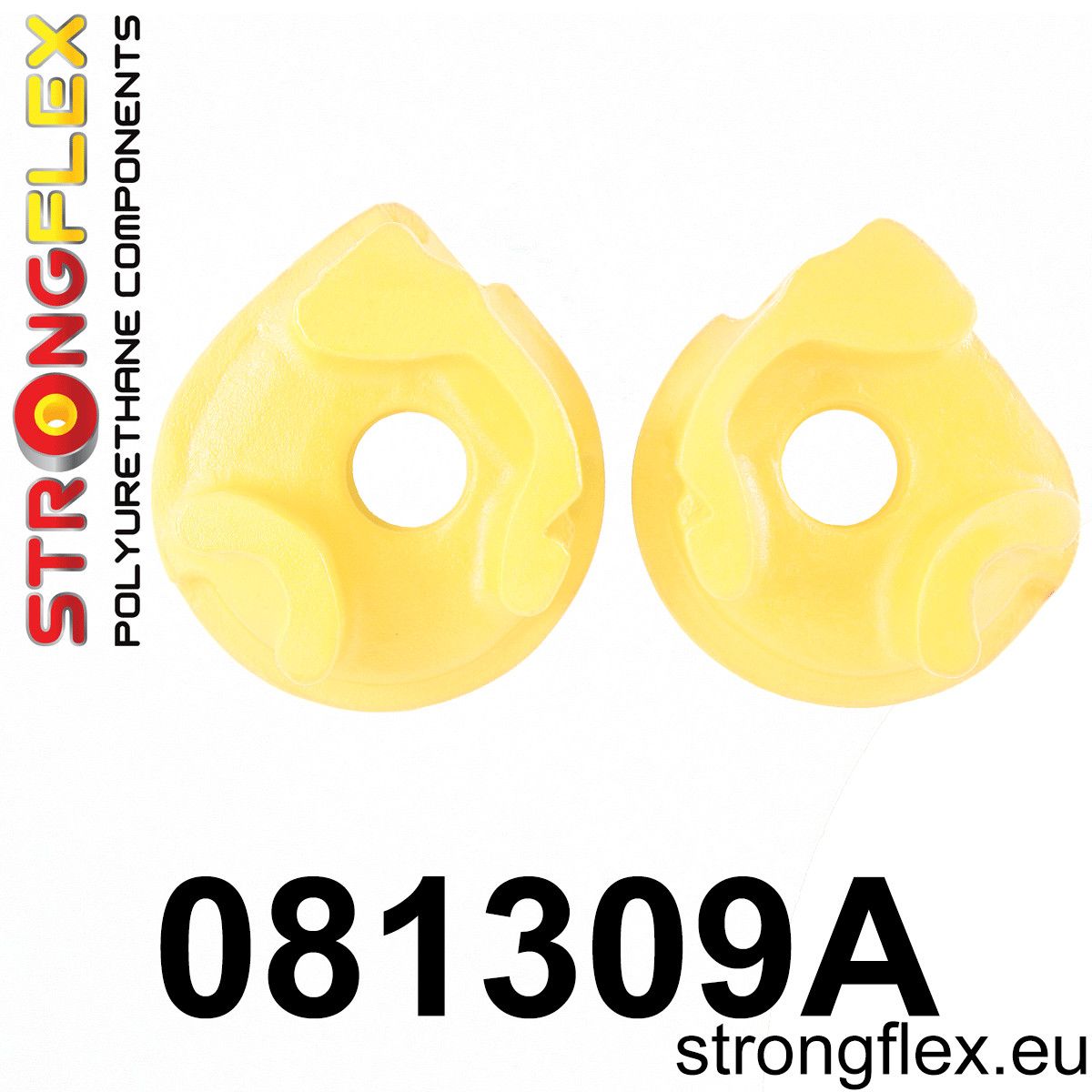 Piesa poliuretan Strongflex - dreapta superioara Insertie tampon motor SPORT - Honda Civic - 081309A