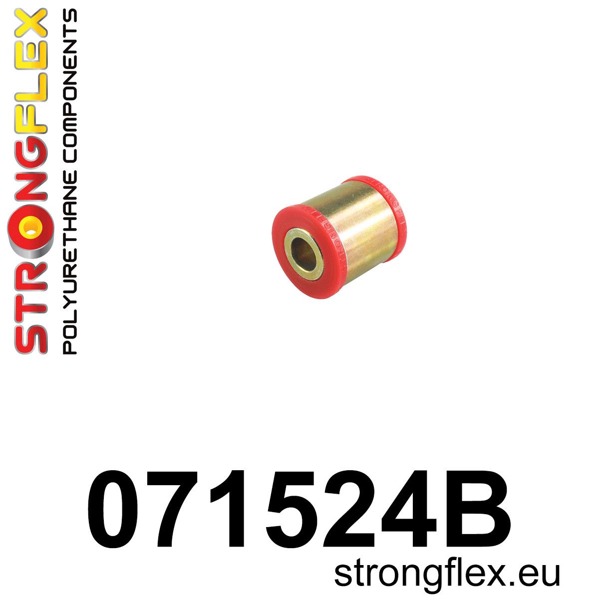 Piesa poliuretan Strongflex - posterioara inferioara frontala Bucsa brat suspensie - Ford Focus - 071524B