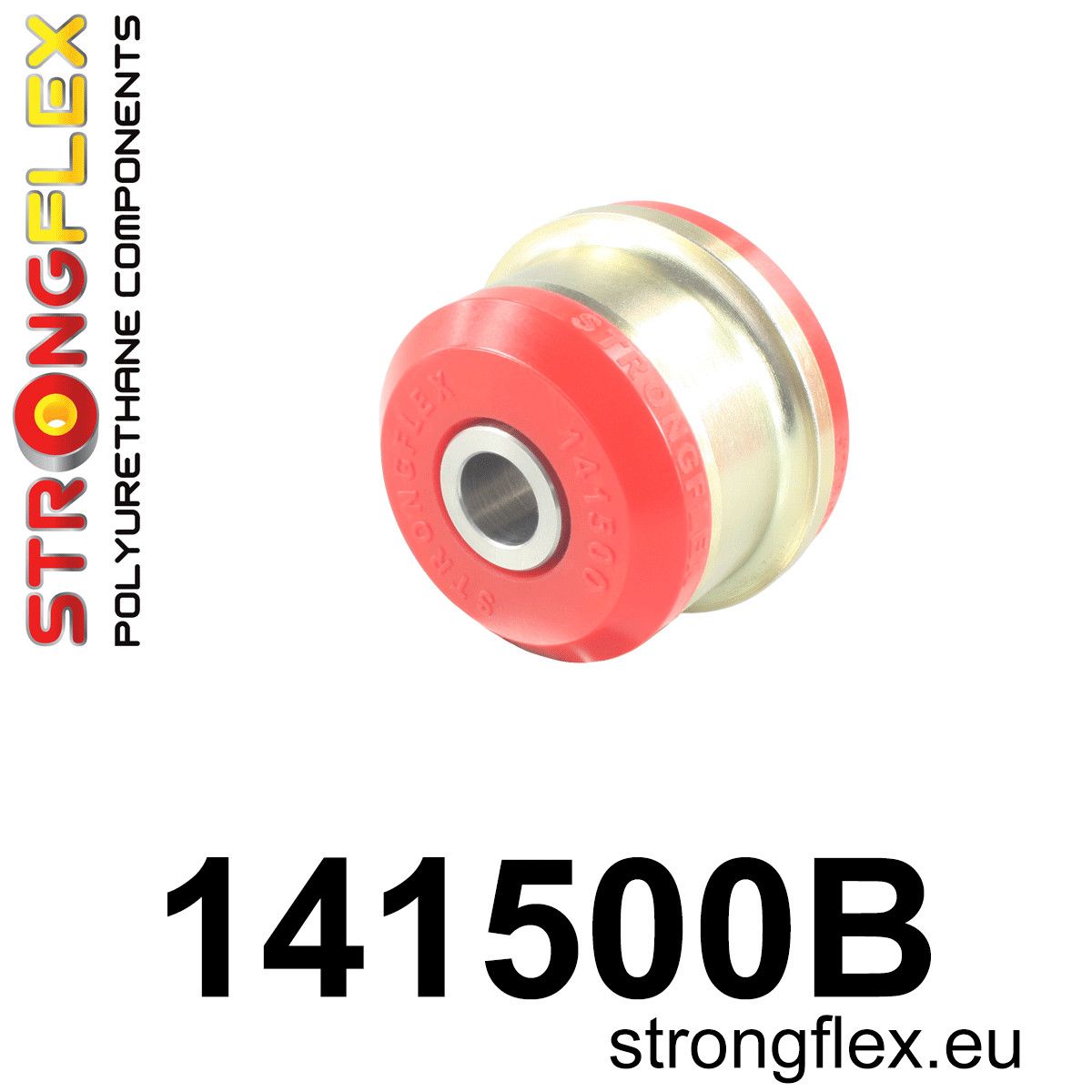 Bucsa poliuretan Strongflex brat suspensie fata 56mm - Peugeot 207, 208 - 141500B