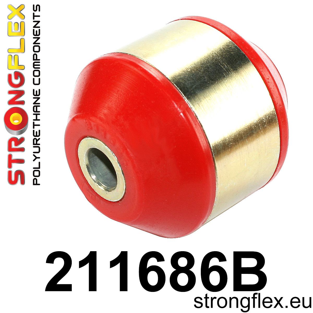Bucsa poliuretan Strongflex posterioara brat suspensie fata - Toyota MR2, Yaris, Yaris Verso - 211686B