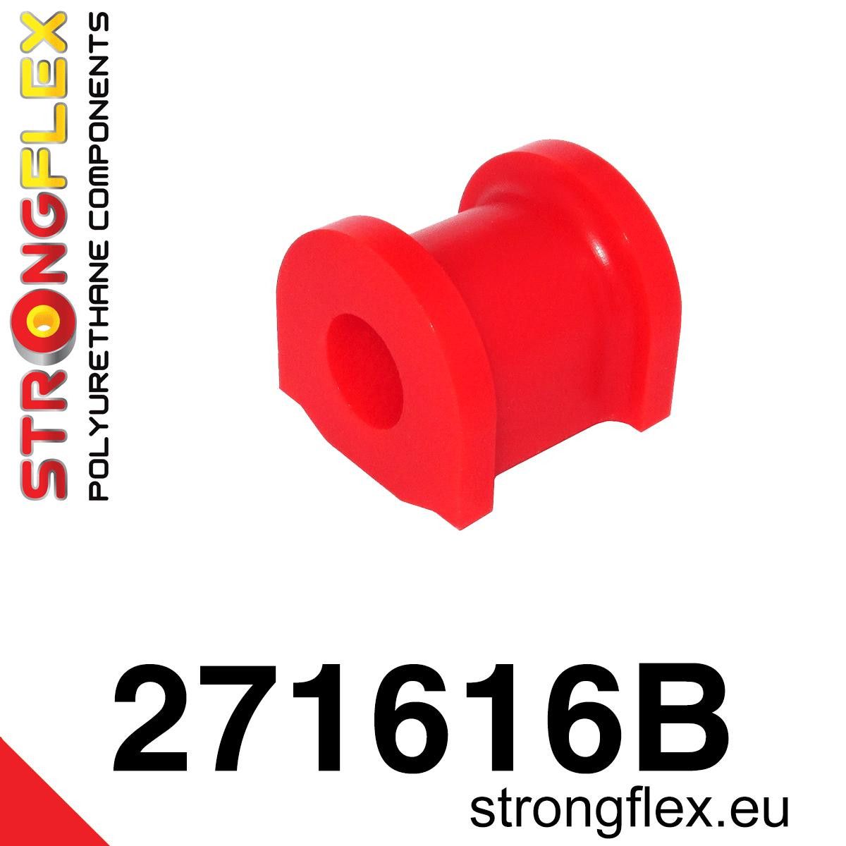 Bucsa poliuretan Strongflex bara stabilizatoare spate - Subaru BRZ, Forester, Impreza, Legacy/Outback, WRX STI, XV / Crosstrek - 271616B