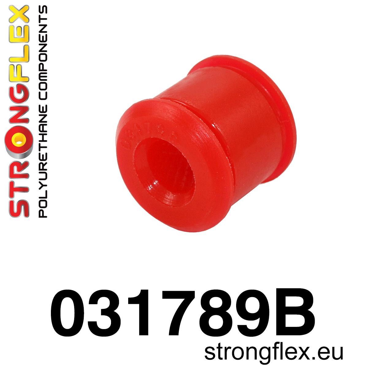 Piesa poliuretan Strongflex - Bieleta antiruliu spate to Bucsa bara stabilizatoare - BMW Seria 3, Seria 5, Seria 6, Z1, Z3 - 031789B