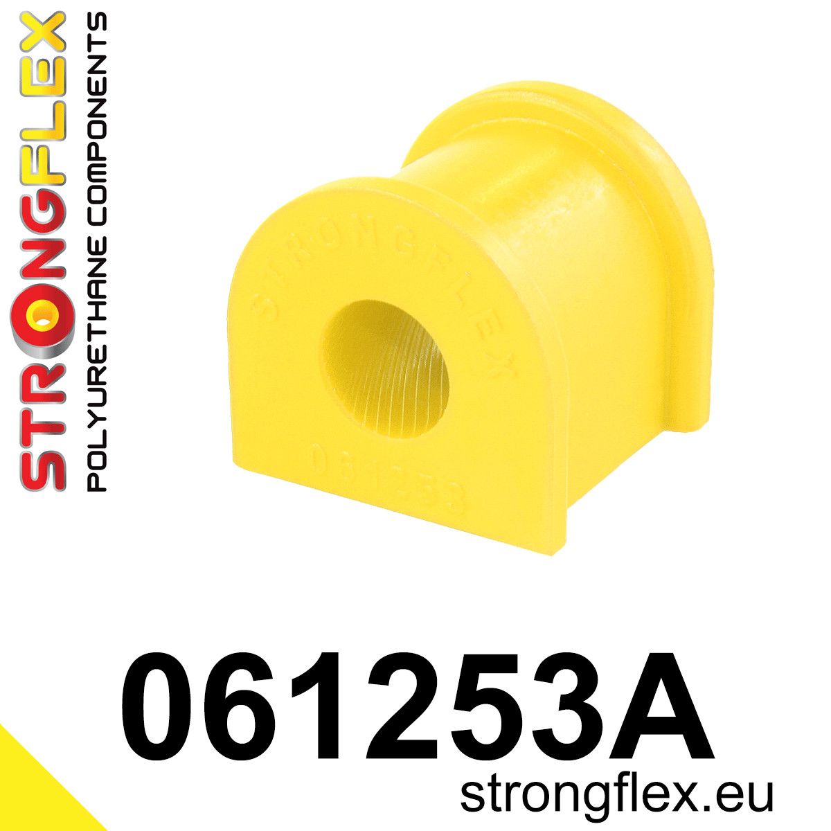 Bucsa poliuretan Strongflex bara stabilizatoare fata SPORT - Fiat 125P 1300/1500 - 061253A