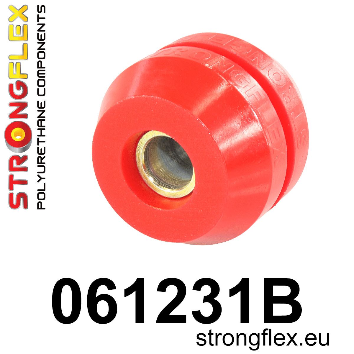Bucsa poliuretan Strongflex tirant fata spre sasiu - Fiat 125P 1300/1500 - 061231B