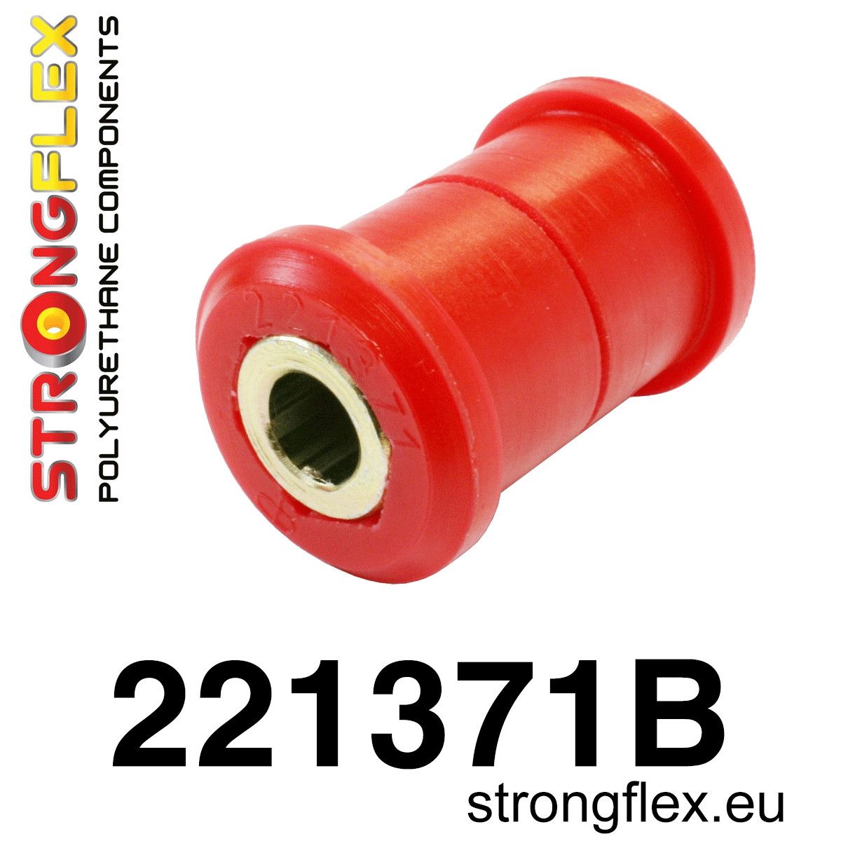 Piesa poliuretan Strongflex - posterioara wishbone interioara Bucsa - Audi A3 / S3 / RS3, TT / TTS / TTRS / Seat Leon - 221371B