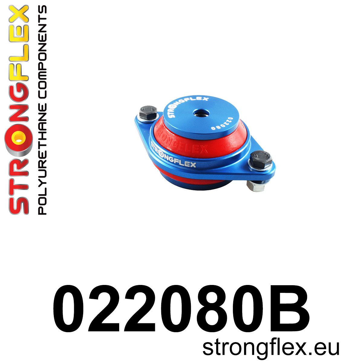 Tampon poliuretan Strongflex cutie de viteze / diferential - Audi 100 / S4, 80 / 90 / S2 / RS2 / Volkswagen Passat - 022080B