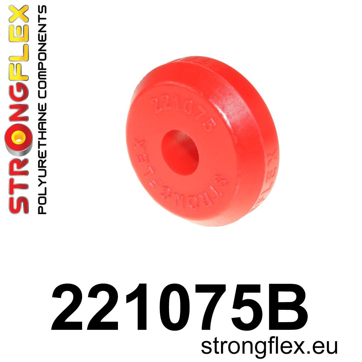 Piesa poliuretan Strongflex - frontala eye bolt mounting Bucsa - Seat Ibiza / Volkswagen Corrado, Golf, Jetta, Polo - 221075B