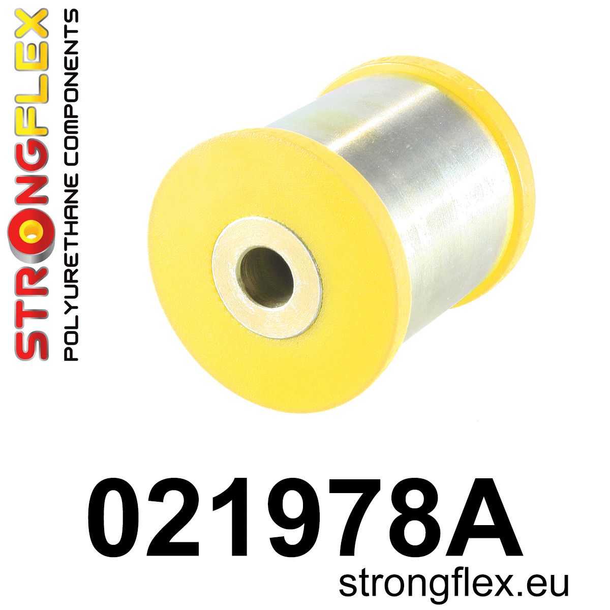 Brat cu bucse poliuretan Strongflex inferior spate - posterioara Bucsa SPORT - Audi A4 / S4 / RS4, A5 / S5 / RS5 / Porsche Macan - 021978A