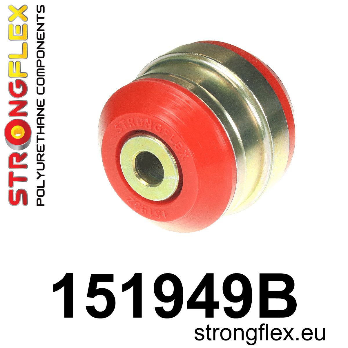 Bucsa poliuretan Strongflex posterioara brat inferior fata - Renault Clio - 151949B
