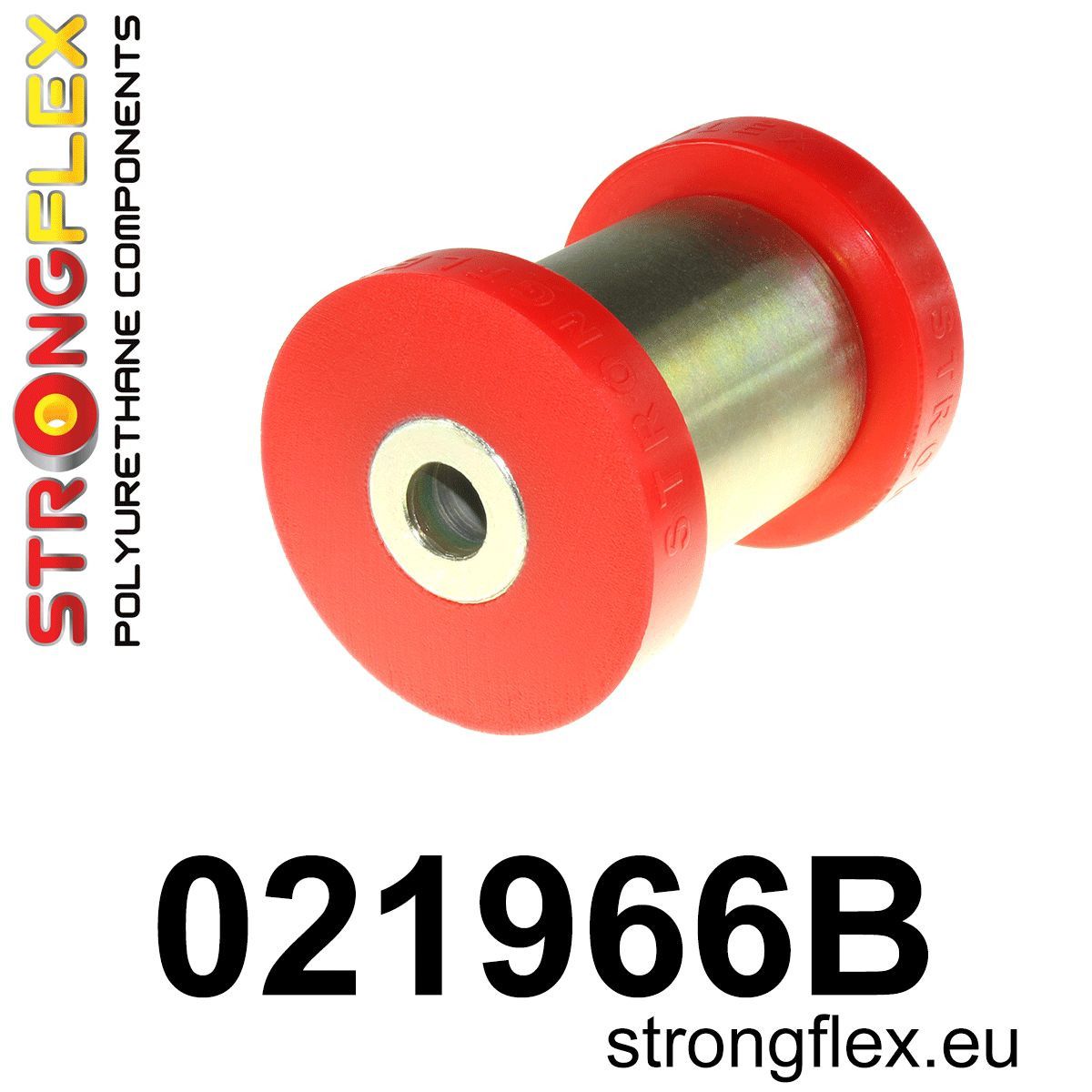Brat cu bucse poliuretan Strongflex inferior spate - frontala Bucsa - Audi A4 / S4 / RS4 - 021966B