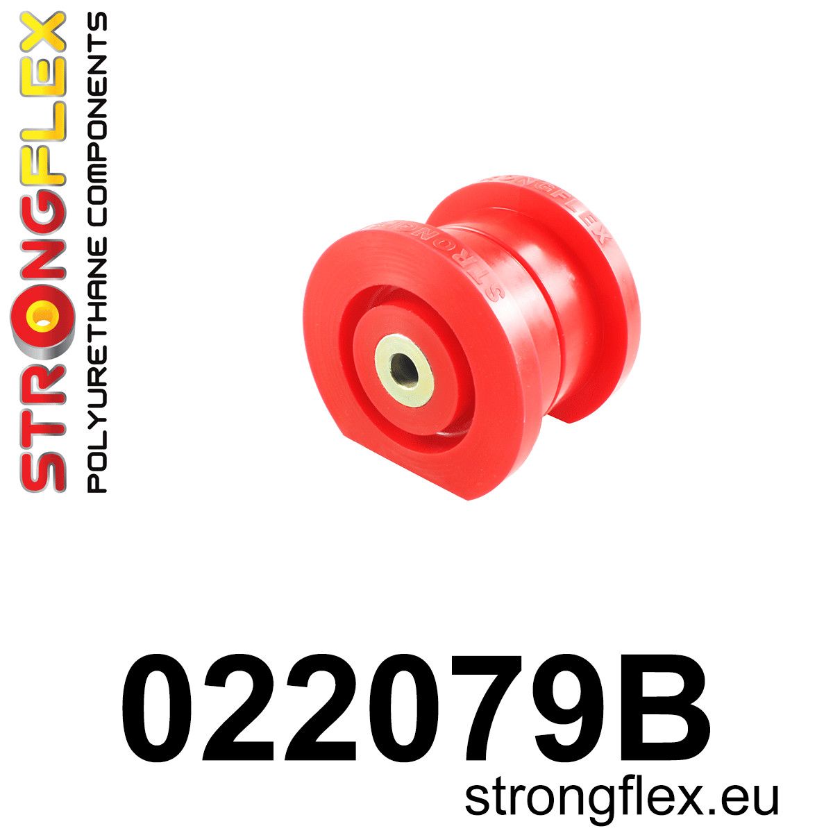 Bucsa poliuretan Strongflex prindere diferential spate - posterioara - Audi 80 / 90 / S2 / RS2 - 022079B