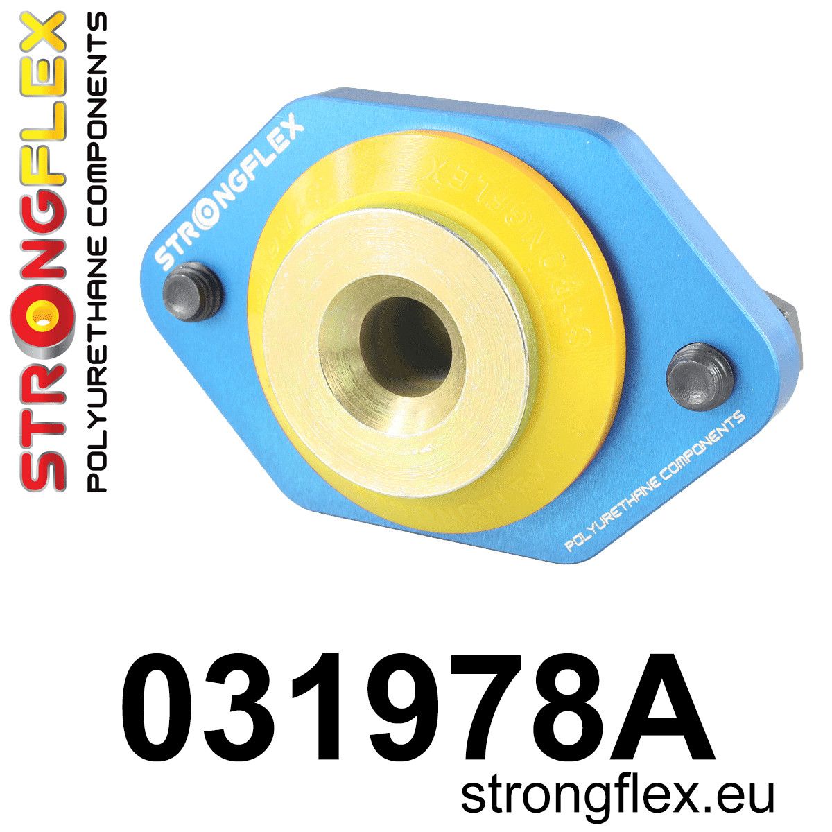 Piesa poliuretan Strongflex - posterioara shock absorber - inferioara mount SPORT - BMW Seria 1, Seria 3 - 031978A