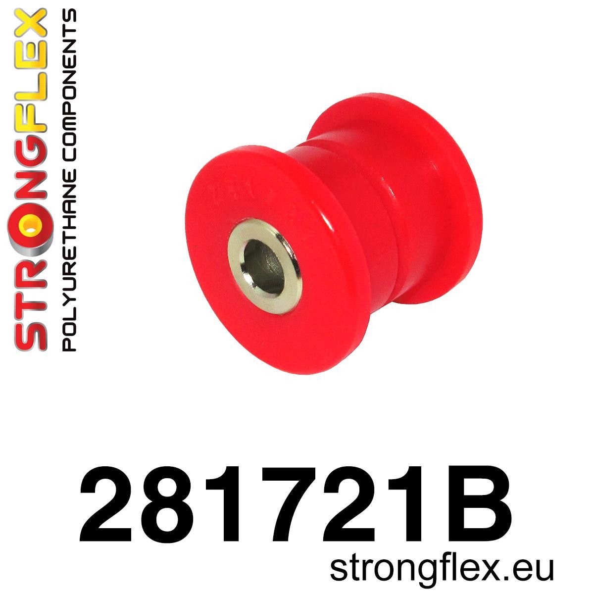 Piesa poliuretan Strongflex - frontala inferioara exterioara Bucsa brat suspensie - Nissan 350Z - 281721B