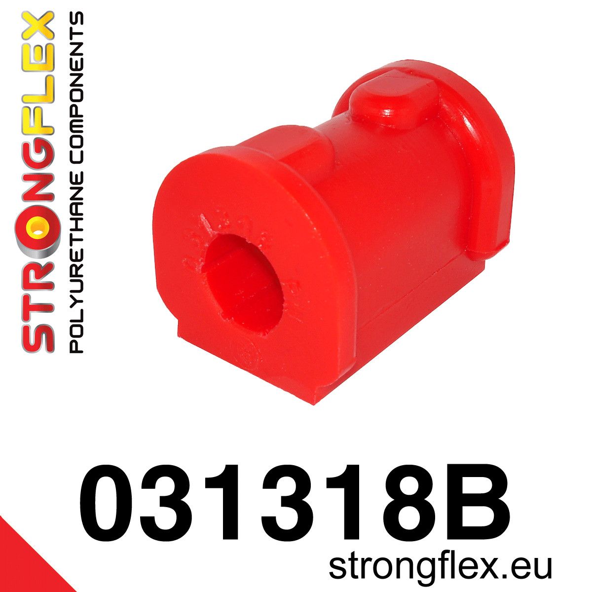 Bucsa poliuretan Strongflex bara stabilizatoare fata - BMW Seria 3, Z1 - 031318B