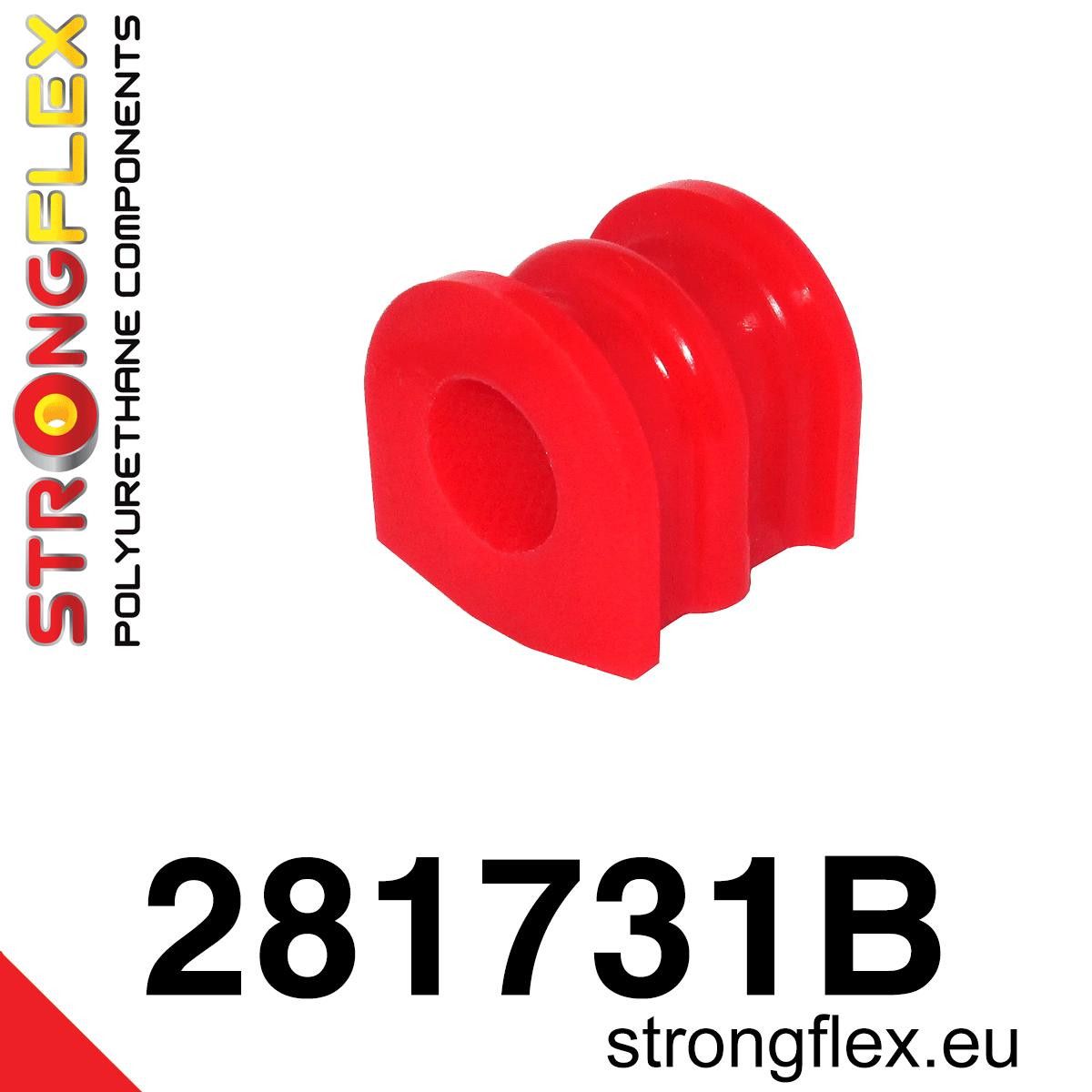 Bucsa poliuretan Strongflex bara stabilizatoare spate - Nissan 350Z, 370Z - 281731B