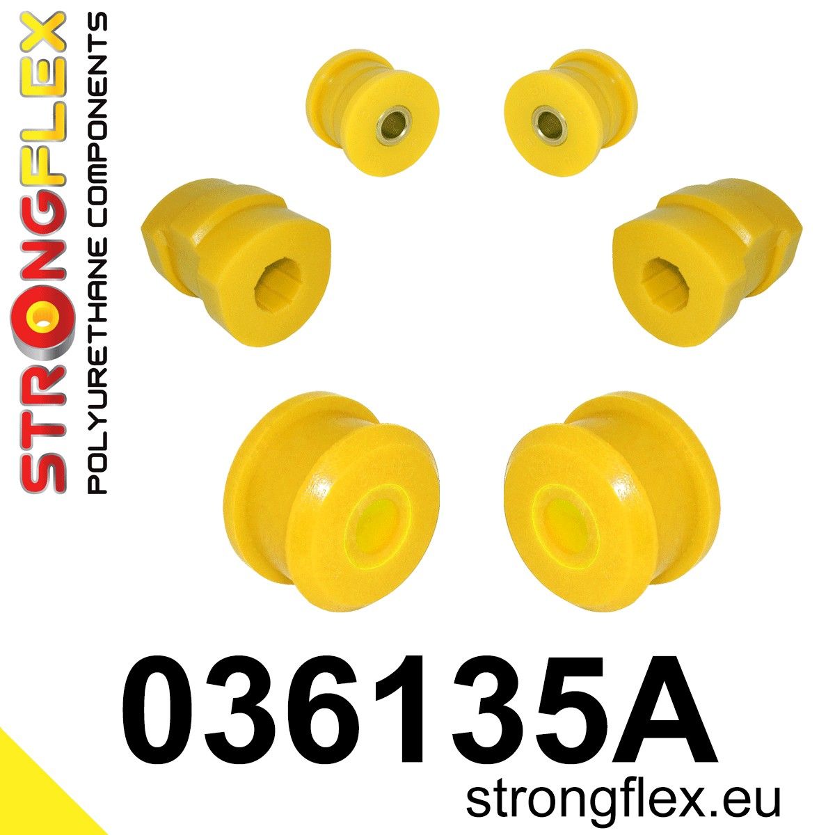 Kit bucse poliuretan Strongflex suspensie fata SPORT - BMW Seria 3, Z3 - 036135A