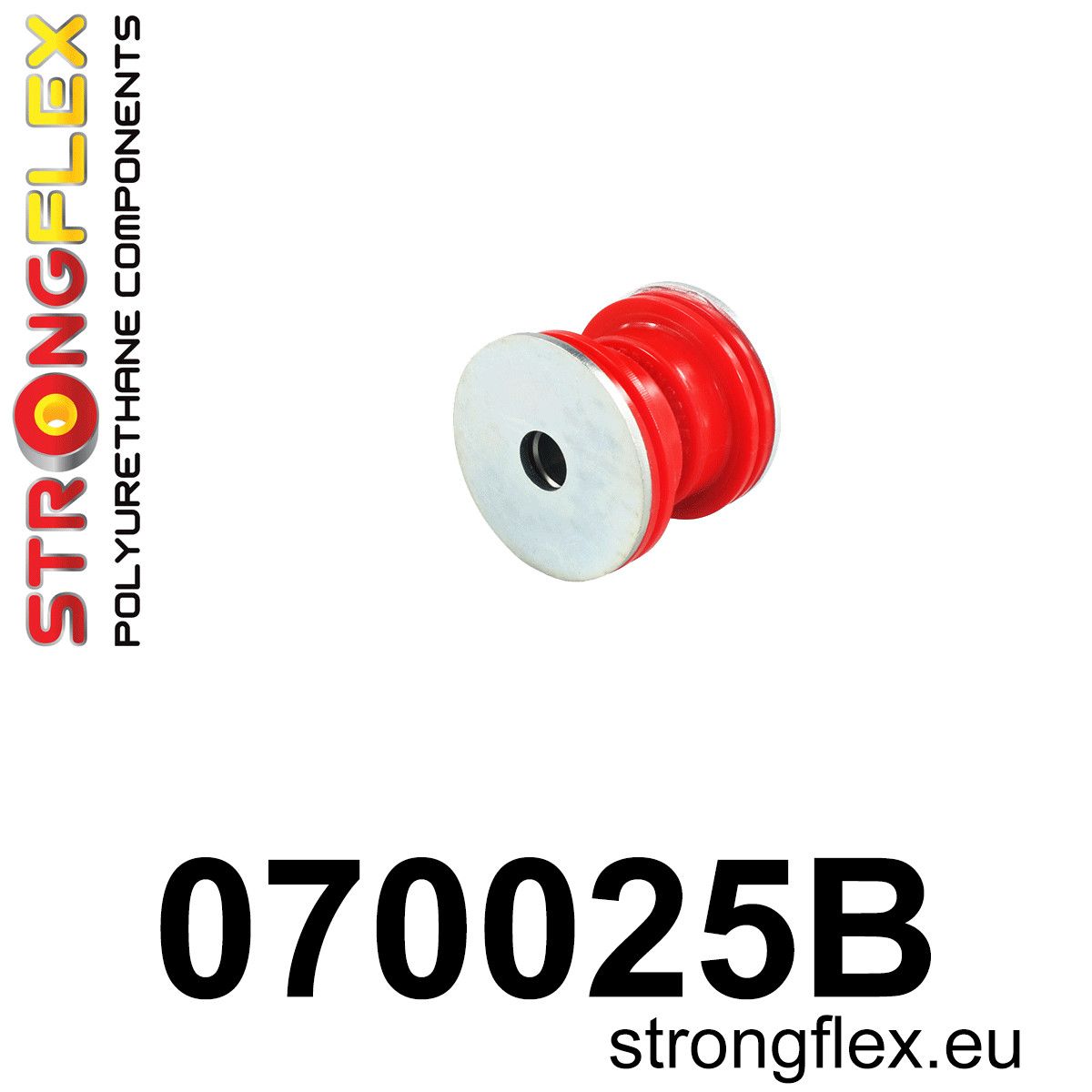 Bucsa poliuretan Strongflex brat suspensie fata - exterioara - Ford Escort, Sierra MK1/MK2/XR4i/RS Cosworth - 070025B