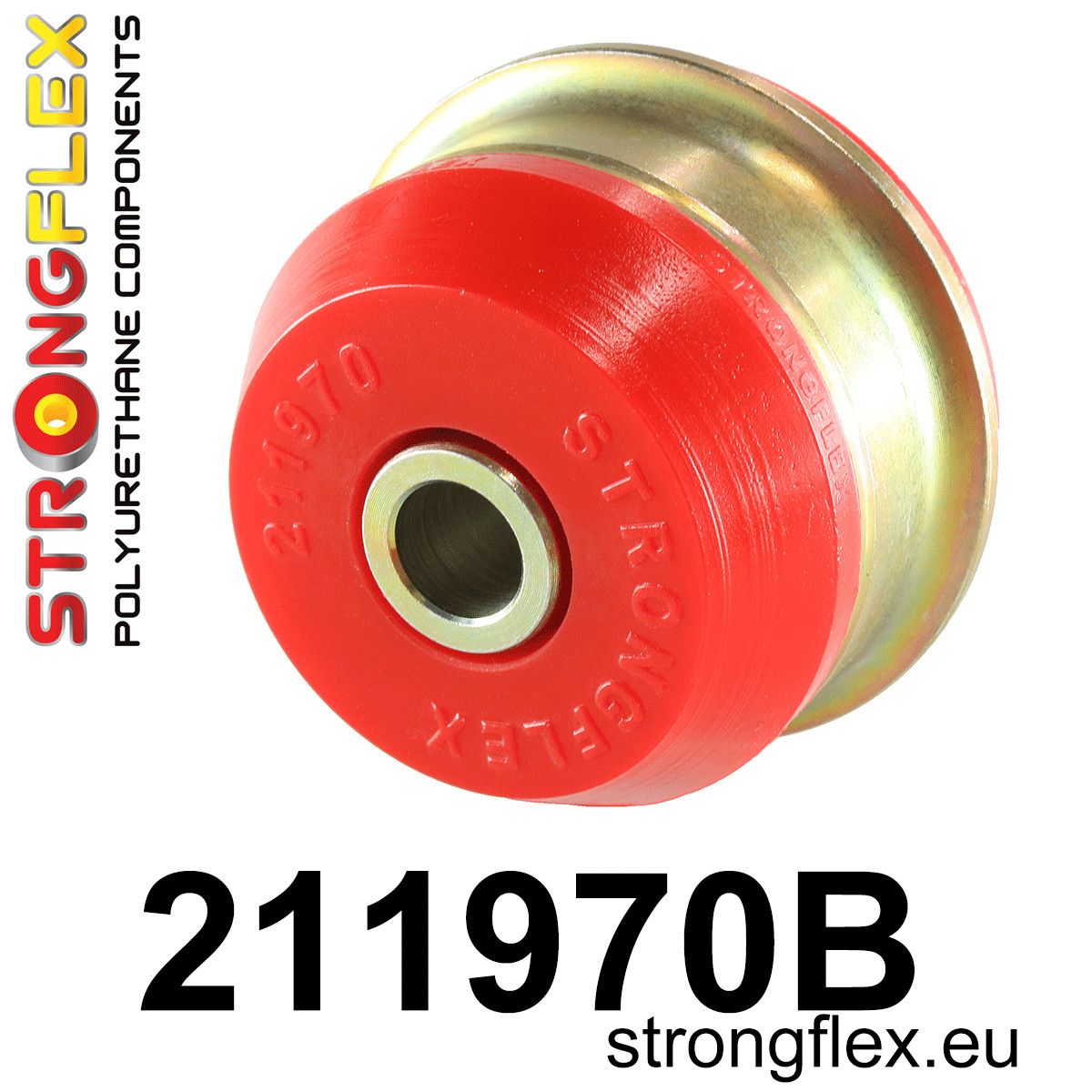 Bucsa poliuretan Strongflex posterioara brat suspensie fata - Toyota Corolla - 211970B
