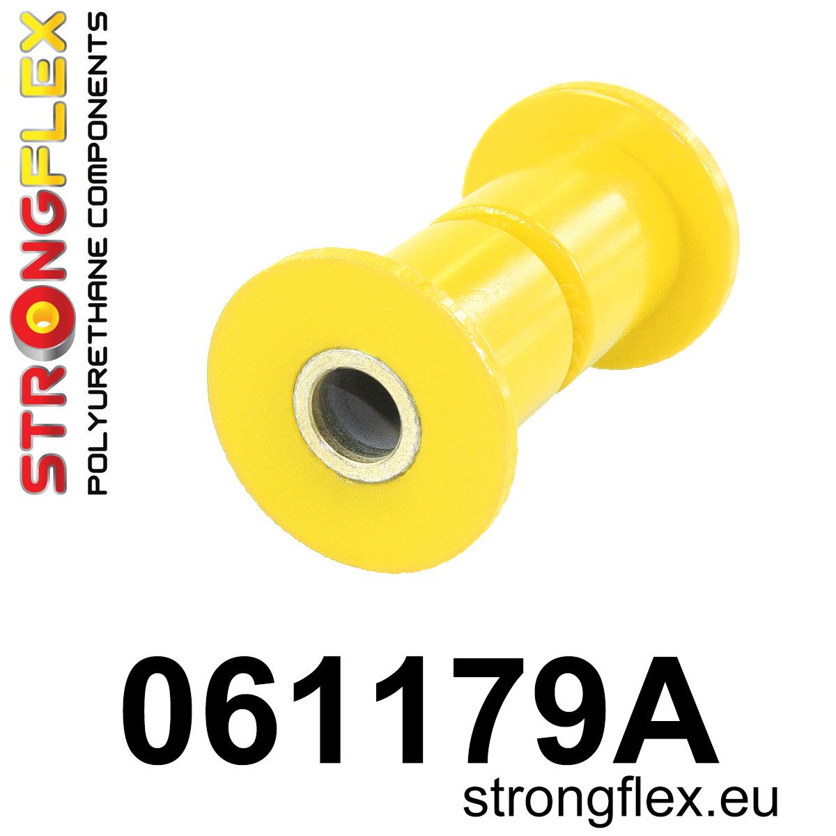Piesa poliuretan Strongflex - posterioara shackle leaf spring - inferioara Bucsa SPORT - Fiat 125P 1300/1500 - 061179A