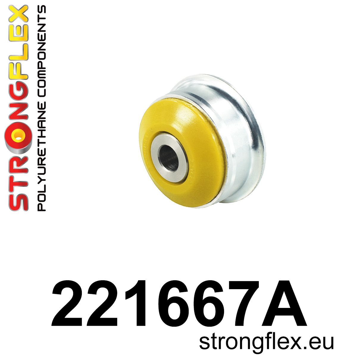 Piesa poliuretan Strongflex - frontala brat posterioara Bucsa SPORT - Seat Ibiza / Volkswagen Polo - 221667A