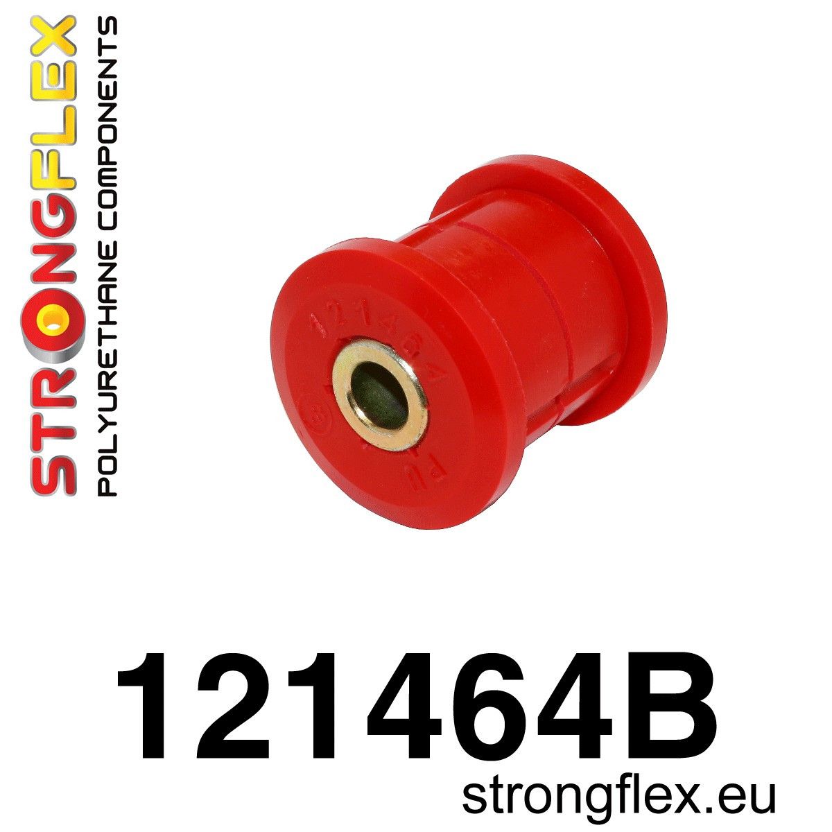 Piesa poliuretan Strongflex - posterioara inferioara track control brat exterioara Bucsa - Mitsubishi Lancer Evolution - 121464B