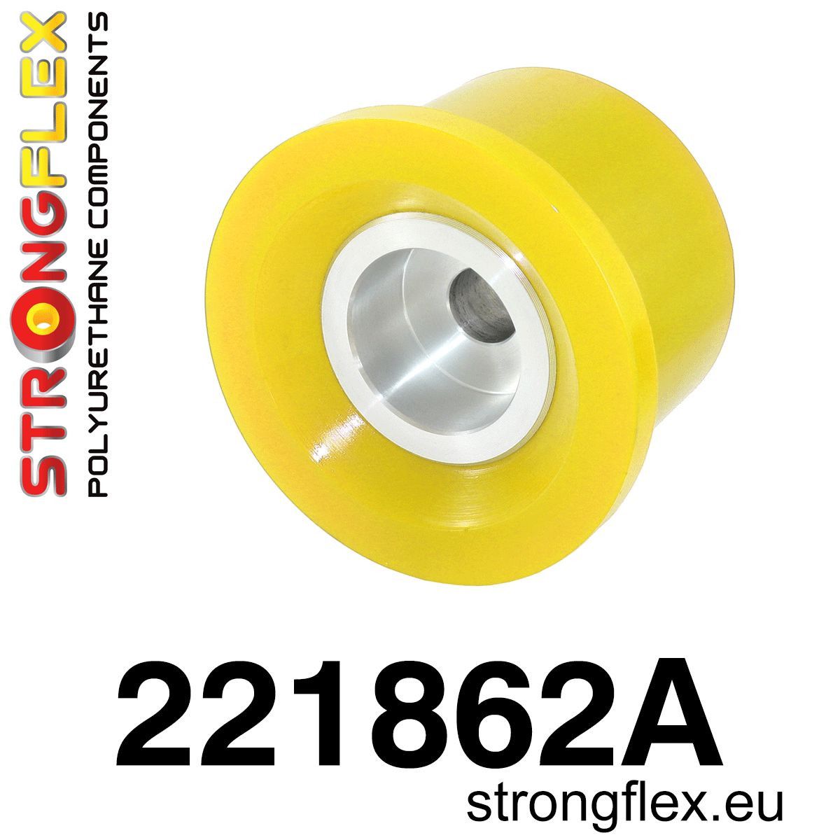 Bucsa poliuretan Strongflex frontala prindere diferential spate SPORT - Audi A3 / S3 / RS3, TT / TTS / TTRS / Seat Leon - 221862A